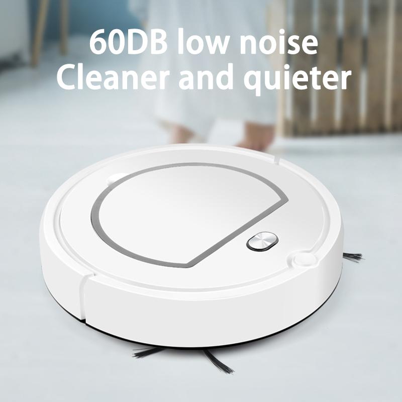 Робот-пылесос 3 в 1, подметание и влажная уборка полов и ковров, беспроводная машина для пола, USB-перезарядка, подметальный робот