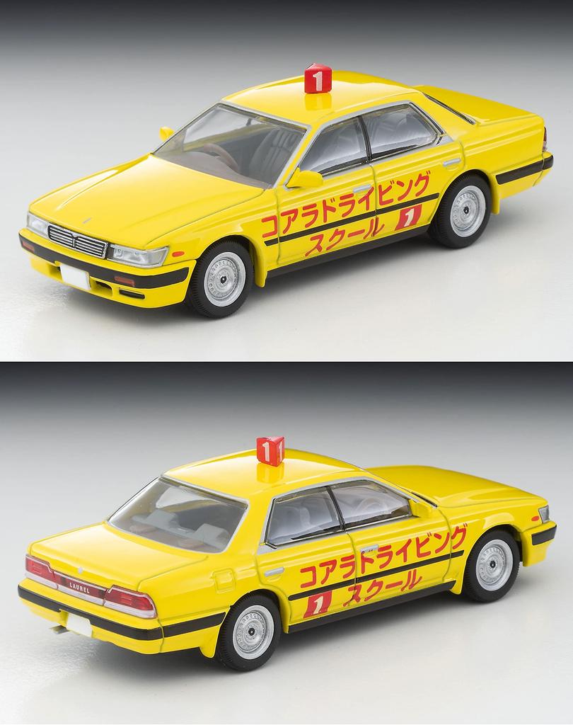 Tomica Limited Vintage Neo Nissan Laurel Training Car Yellow 92 Year Finished Product 316886 1/64 LV-N260a