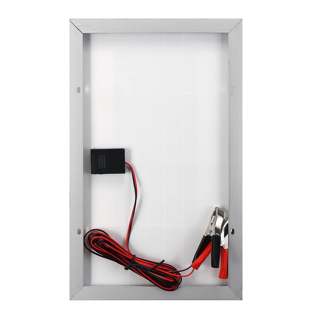 Солнечная панель 10 Вт IP65 Водонепроницаемая 335x200 мм - 12 В/18 В Поликристаллический кремний