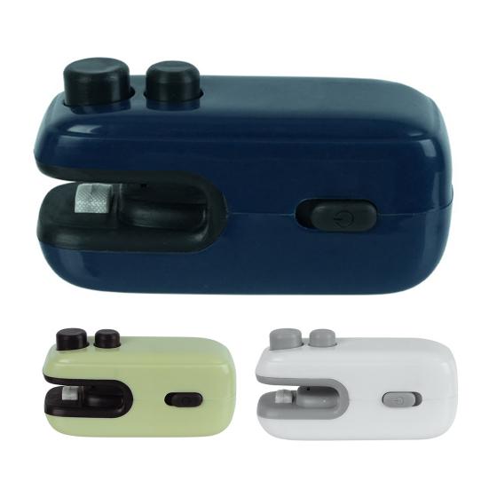 Mini Bag Sealer And Cutter USB Rechargeable Heat Seal Tool for Snacks Vegetables