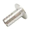 Нержавеющая сталь 304 1,5-дюймовый Tri Clamp к 1-дюймовому штуцеру SS304 Санитарный фитинг для шланга (Наконечник Наружный диаметр 50 5 мм) Надежный и прочный