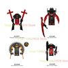 New KDL DJ Upgrade War-Damaged Skibidi Toilet Man Figures Anime Block Toys TvMan Titan Bricks Model Toy For Kid Birthday Gift