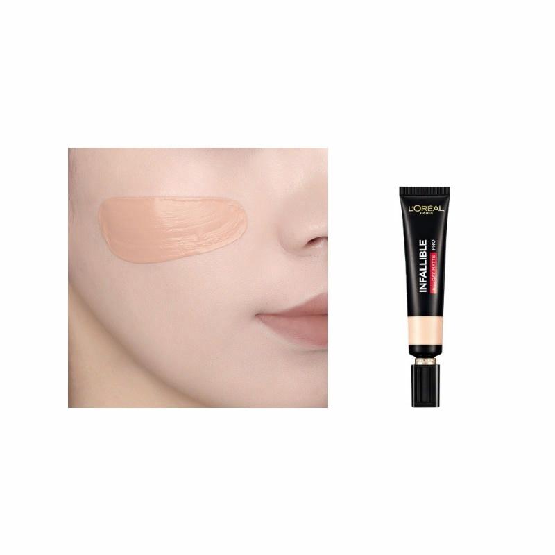 Loreal Paris Впитывающий стик PRO Тональная основа Консилер для контроля жирности Коррекция кожи Жирная кожа Стойкий цвет Стойкая матовая жидкая тональная основа-320