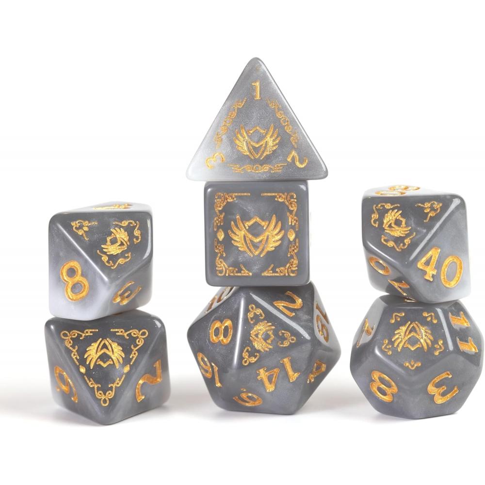 Sirius Dice D D кубики для приключений класс паладина Белый класс паладина Белый