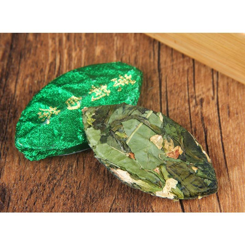 Jasmine White Tea Cake Leaf Tea Jasmine White Tea Peony Flower Fragrance 17.6oz