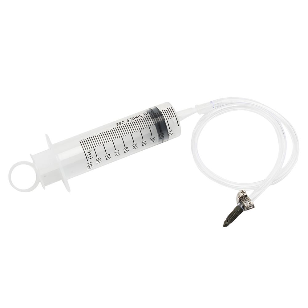 Universal Motorcycle Bleed Kit Clutch Brake Caliper Gas Bleed Syringe Tool Hydraulic Disc Brake For Honda Yamaha Kawasaki Suzuki