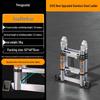 Multi-Functional Portable Telescopic Bamboo Ladder: Household Folding Loft, Step, Engineering, and Lifting Uses