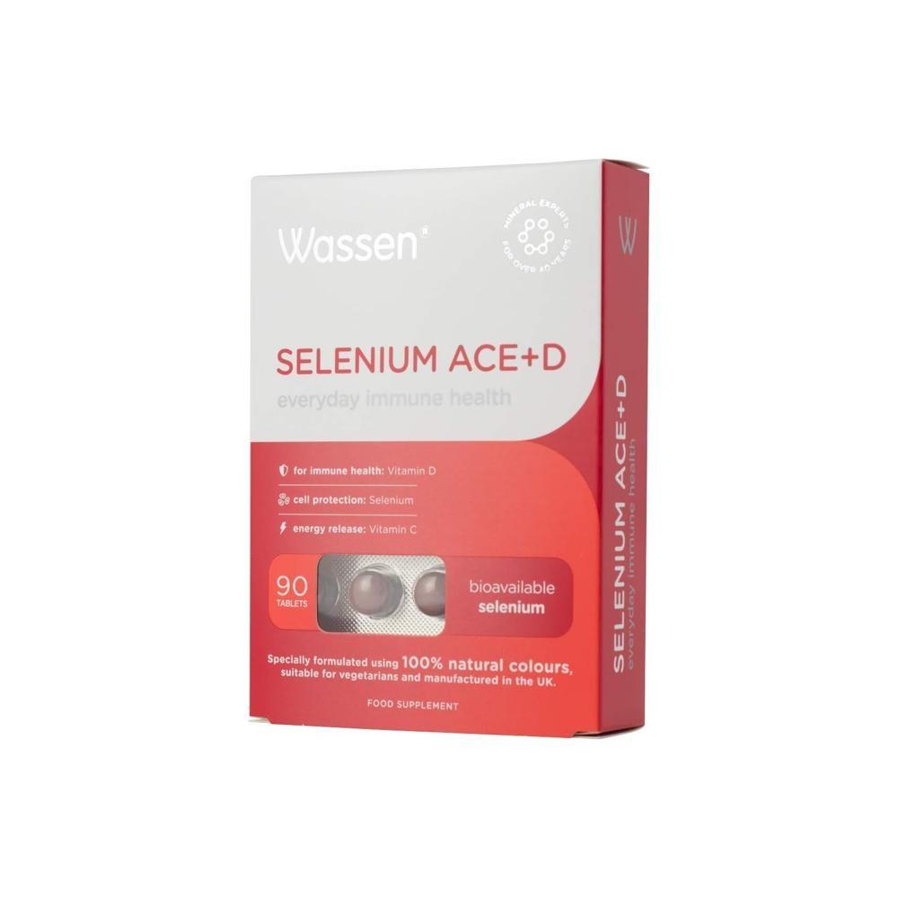Wassen Selenium ACE + D, Gobio Vitamin C, D, Zinc, 1 pcs, 90 tablets
