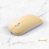 Wireless Bluetooth Mouse with Silent Click and Multi-Color LED for Office and Laptop Use
