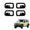 Kryzoniy Jimny Jimny Nomad JC74 Специальные Запчасти на Заказ Аксессуары Накладка на Внутреннюю Ручку Двери Панель Внутренней Ручки Двери Детали Интерьера для Jimny Nomad