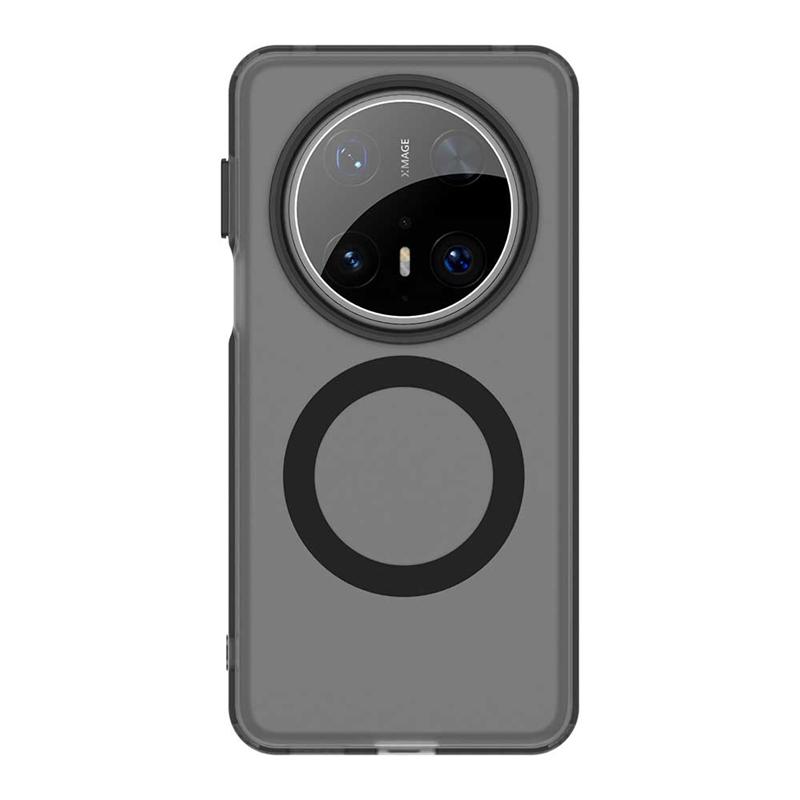 Для Huawei Mate 70 Pro Чехол Крышка Huawei Mate 70 Pro Capa Прозрачный Кольцевой Магнитная Беспроводная Зарядка Матовый Funda Mate 70 Pro