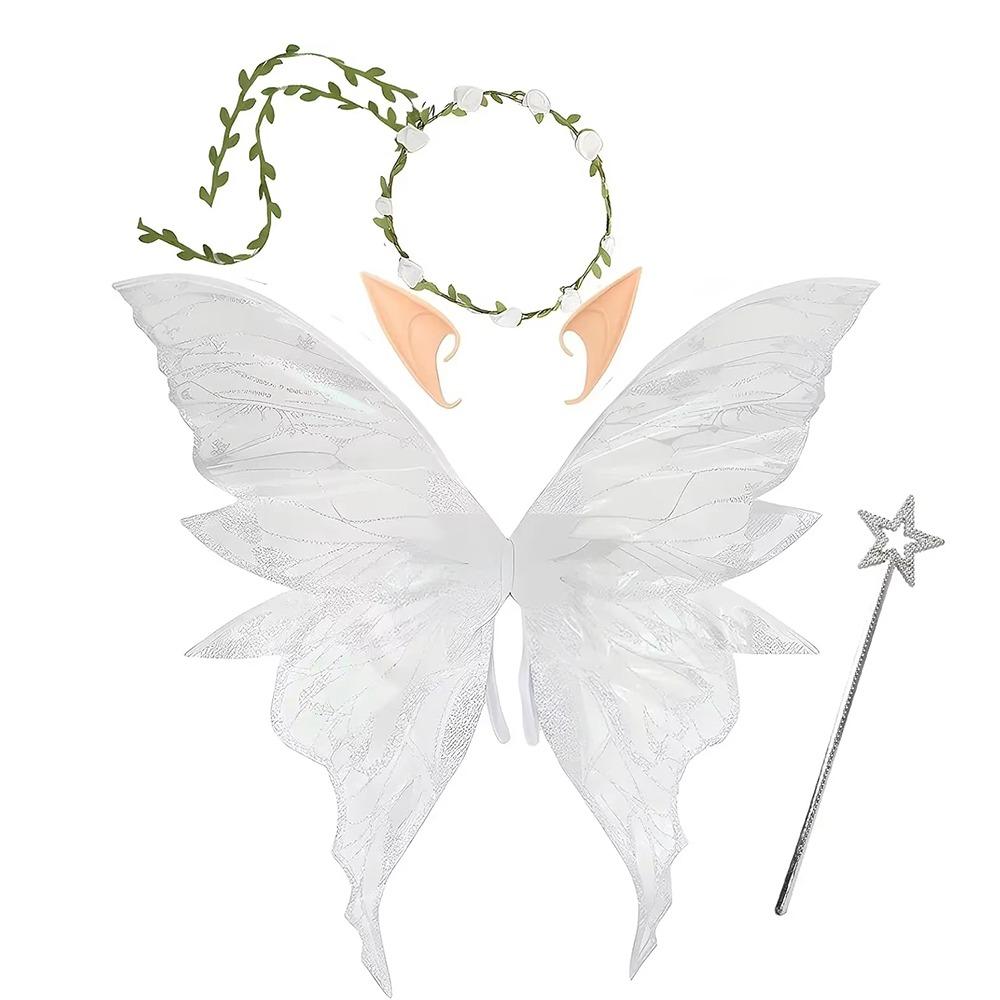 Lightweight Fairy Costume Wing Set Fluttering Wings Dress Up Wings Set Cosplay Costumes