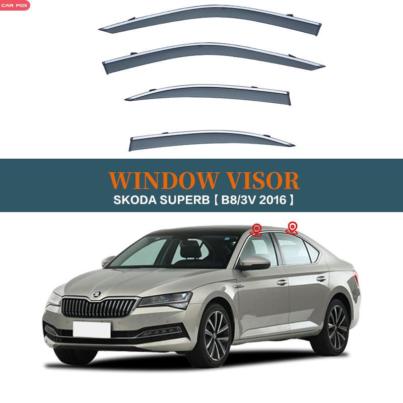 SKODA SUPERB Дефлекторы боковых зеркал от дождя - Подходит для Skoda Superb Ветровиков