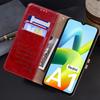 Для Xiaomi Redmi A1 чехол текстурированный кожаный кошелек-книжка для Xiaomi Redmi A1 A 1 RedmiA1 6,52 дюйма противоударный флип-держатель для карт чехлы для телефонов