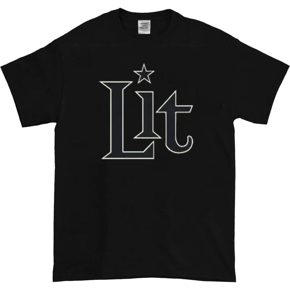 Lit Band Basic Logo Cotton T Shirt Full Size S-5XL DS105 Unisex T-Shirt