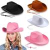 Cowboy Accessory Cowboy Hat Cosplay Bachelorette Party Hat Funny Cowgirl Hat  Women