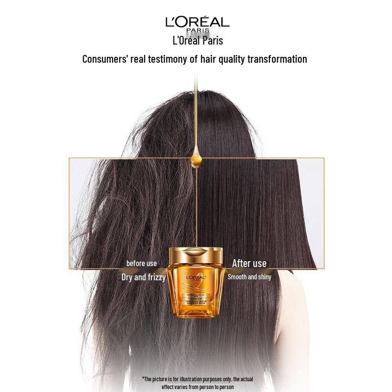 Золотая маска для волос L'Oréal