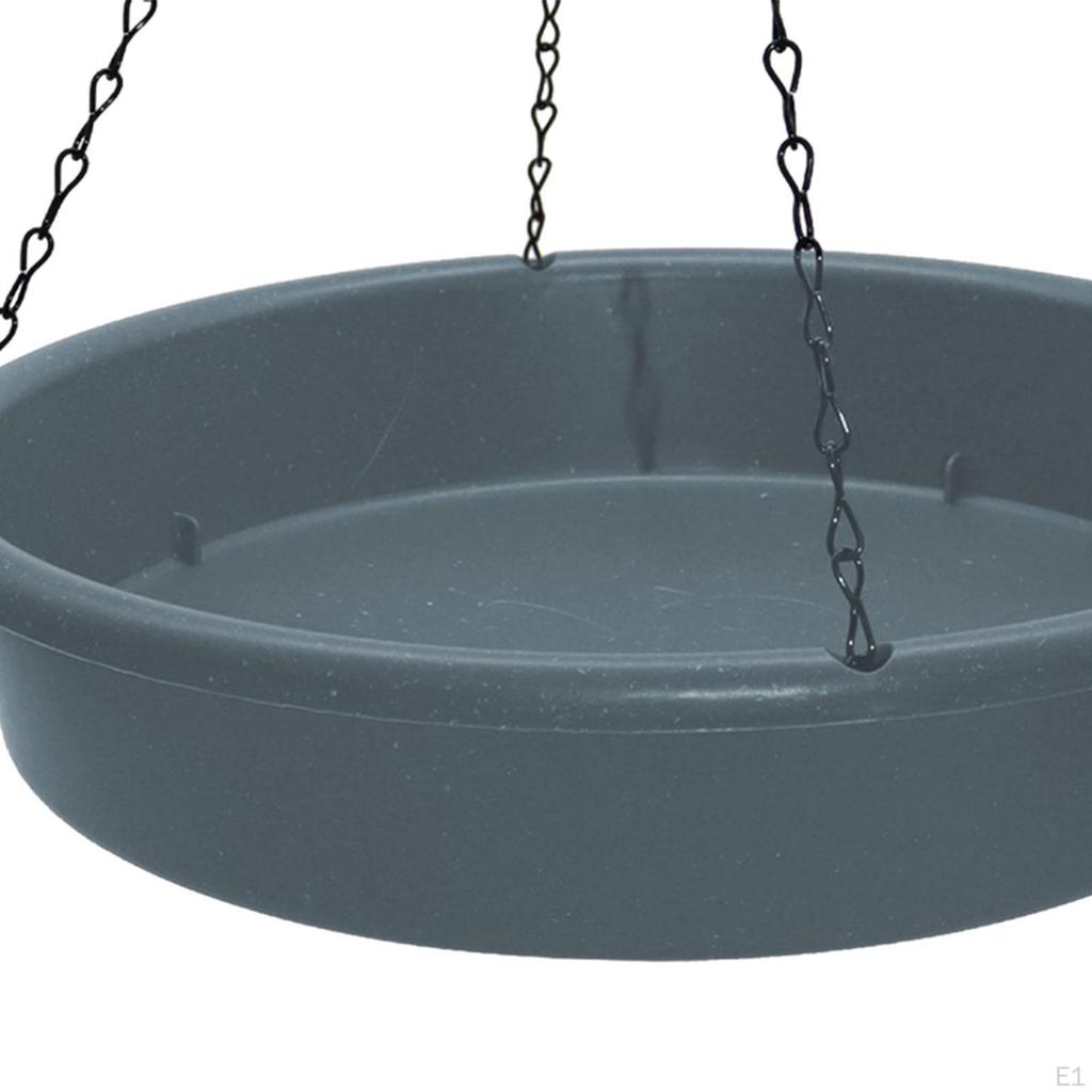 Кормушка для птиц, поилка, подвесная ванна, устойчивая к погодным условиям, с металлическим крючком для использования снаружи