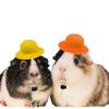 2023 Милая декоративная шапка с ремешком для лягушки, кролика, эластичная шапка для хомяка, шлем для кур, шапка для птиц, шапка для цыпленка