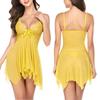 New Sling Lingerie for Women Deep-V Lace Babydoll Sleepwear Boudoir Outfits Plus Size