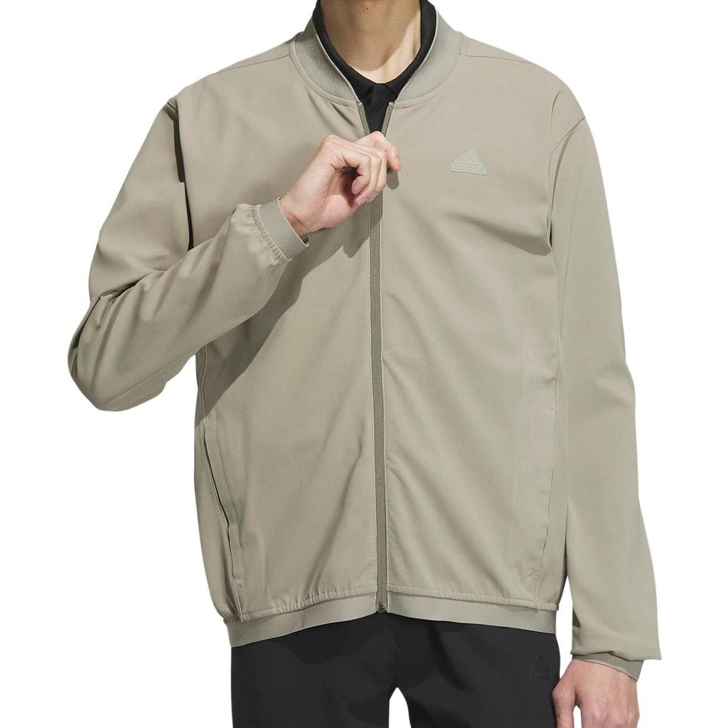 Adidas BOMBER Jacket Men's Pebble Silver Gray IS4956
