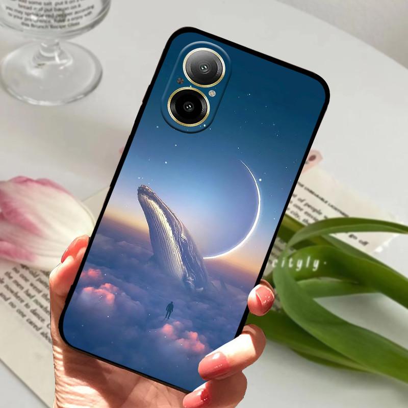Для Realme C67 Чехол животное Силиконовые Мягкие ТПУ Задние Крышки Для Realme C 67 C67 4G Чехол Защитный Мультяшный Funda RealmeC67 Корпус