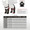 Non-Slip Dog Suspender Boots Waterproof Hard-soled Pet Rain Shoes Adjustable Breathable Dog Protective Footwear Outdoor Trips