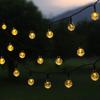 1pc Solar Crystal Ball Fairy String Lights 5M20L Outdoor Waterproof Christmas Decoration Camping Fairy Garland Garden Party