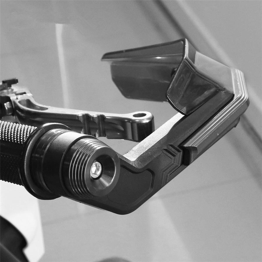 Пара ABS Защита рук мотоцикла Мотор Алюминий Ветрозащитный Пескозащитный 22мм