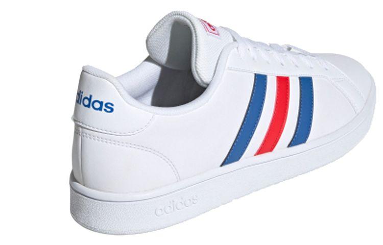 adidas Grand Court Base 'Белый Синий Активный Красный' EE7901