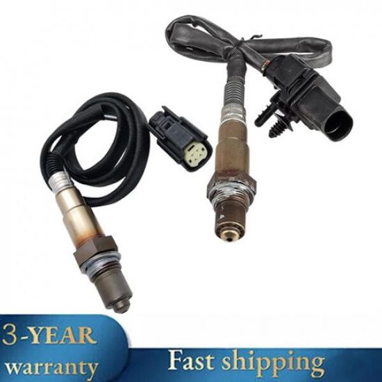 2X Upstream+Down Oxygen Sensor For Ford Fusion 1.6L L4 Turbocharged 2013 2014