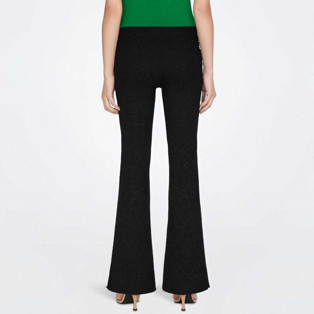 Женские модные однотонные повседневные брюки с низкой талией, универсальные расклешенные брюки, облегающие брюки для йоги