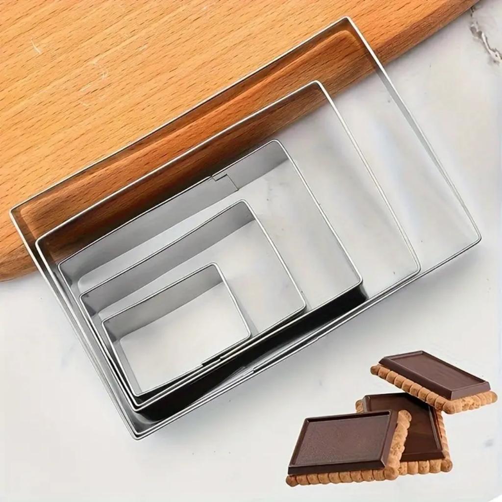 5 шт. квадратных колец для торта, набор колец для муссового торта, кольца для тарталеток, формы для блинов, инструменты для выпечки, кухонные гаджеты, кухонные аксессуары