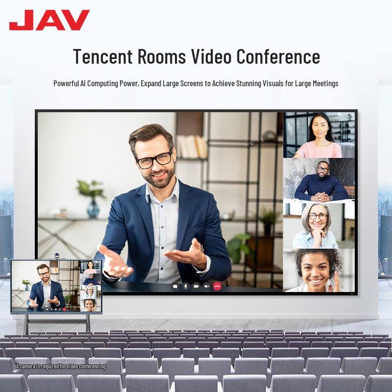 JAV 55-inch Interactive Flat Panel Display with Dual System (CN version)