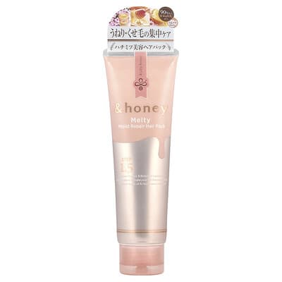 &honey Melty Moist Repair Hair Pack 1.5 увлажняющая маска против пушистости для непослушных волос, 130 г