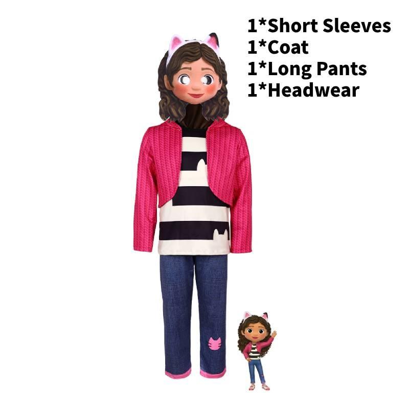 Косплей костюм Комбинезон Дом Габби для ролевых игр для детей до 17 лет