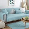 Роскошный чехол для дивана для гостиной, полотенце Four Seasons, простой современный однотонный хлопковый нескользящий чехол для дивана.