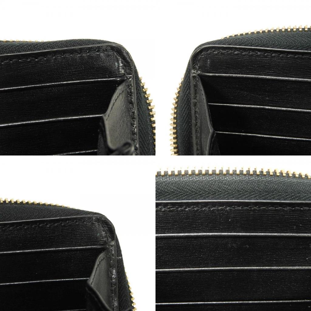 Used Horsebit 1955 Zip-Around Wallet (9539) - Size 621889, 0YK0G, 1000, 7940 Calfskin Zip Around, Black Unisex from