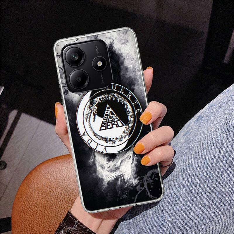Чехол для телефона Residente C-Canserbero для Xiaomi Redmi Note 15 14 13 12S 12 11 Pro Plus 14S 11S 11E 10 10S 11T 5G Персонализированный чехол