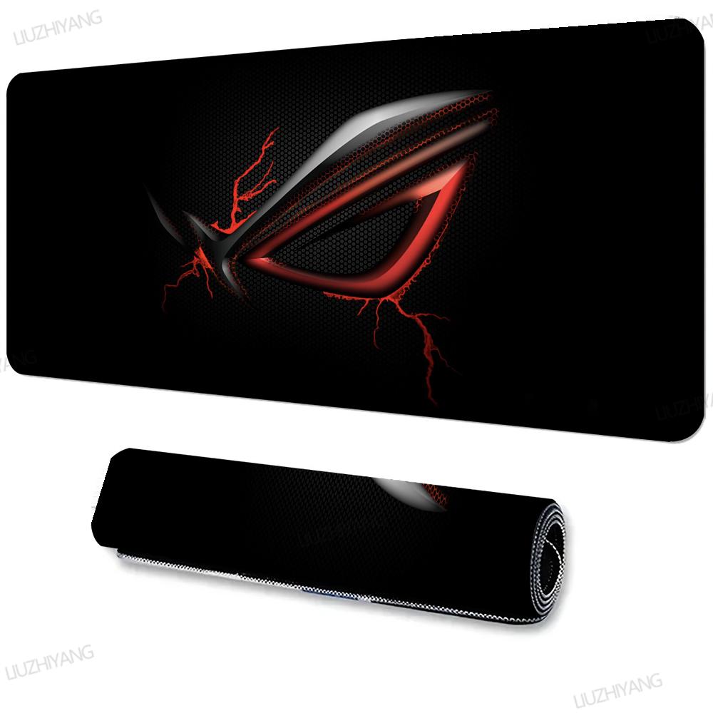Cool Black Game Player Mousepad XXL Large Home Desk Protector Mat Washable Desktop Mouse Pad Anti-slip Rubber Long Table Mats