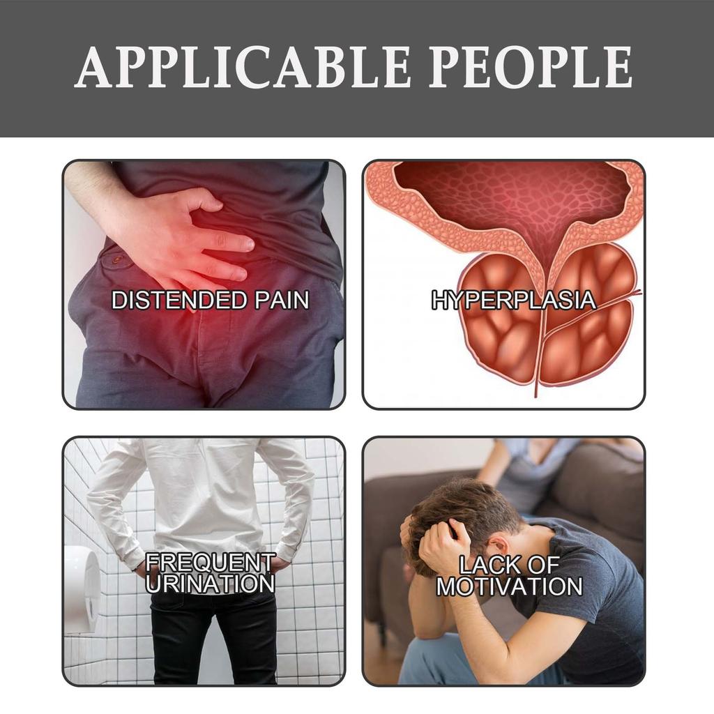 Уход за мужским телом Ян согревает почки и пластырь для пупка для облегчения дискомфорта простаты