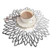 1 Pair PVC Placemats Heat Resistant Hollow Insulation Coaster Pads Home Table Decor Irregular Shape Placemat Kitchen Tools