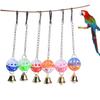 3PCS Colorful Bird Toys Agapornis Cages New Bird Swing Parrot
