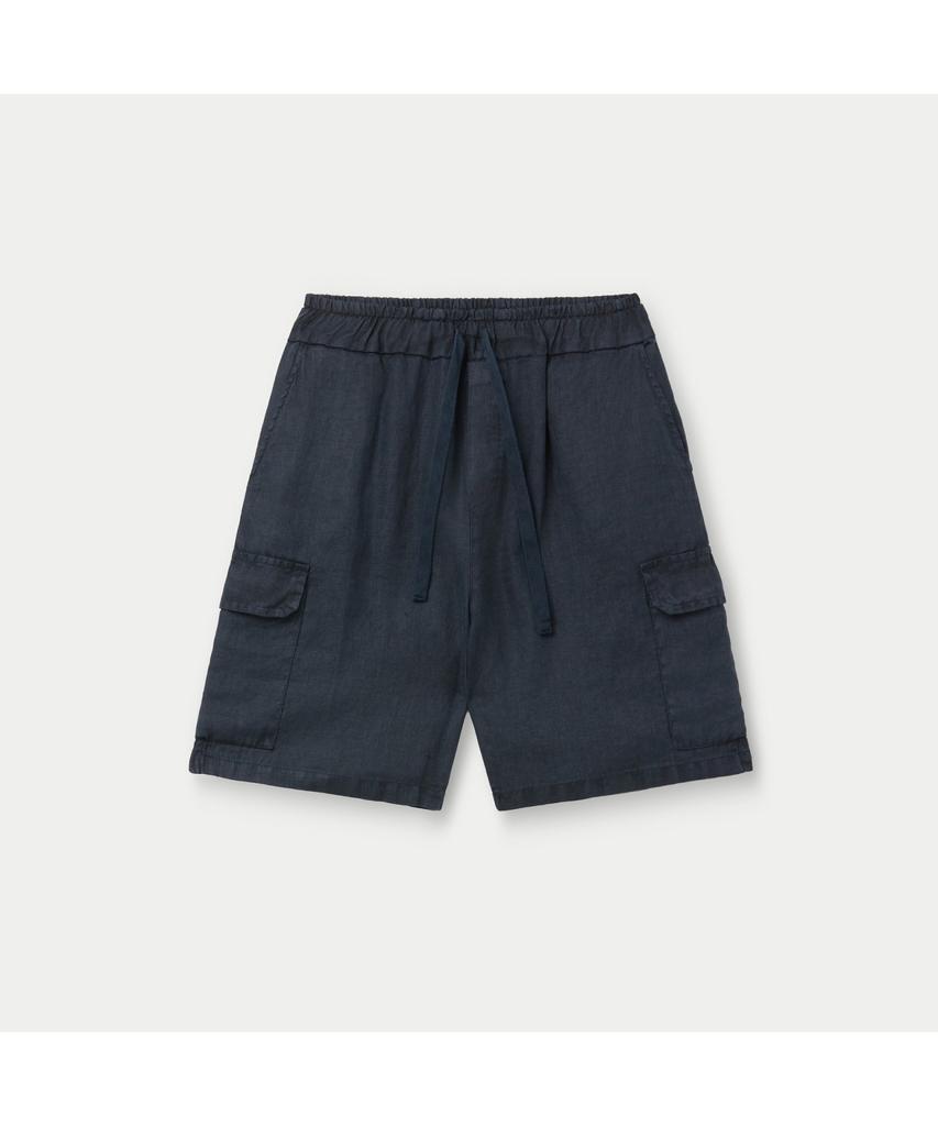 Silijeu Crossley Linen Shorts Sopom26101Bud