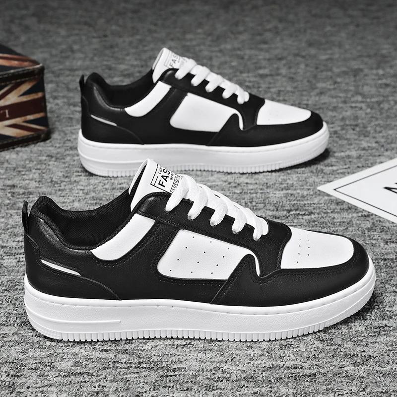 Summer Men's Shoes New Breathable White Casual Sport Shoes Trendy Korean Style Versatile Thick Bottom Student Shoes