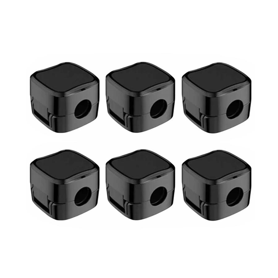 3/6 шт. магнитные зажимы для кабеля, гладкий регулируемый держатель шнура под столом, держатель для кабеля, держатель для проводов, держатель для органайзера для кабеля