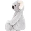 Jellycat Животные джунглей Застенчивая коала Успокаивающая серая кукла Плюшевая кукла 18см/31см высота