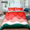 Watermelon Duvet Cover Set Hawaiian Bedding Set King Size Microfiber Summer Fruit Theme Comforter Cover for Kids Boys Girls Teen