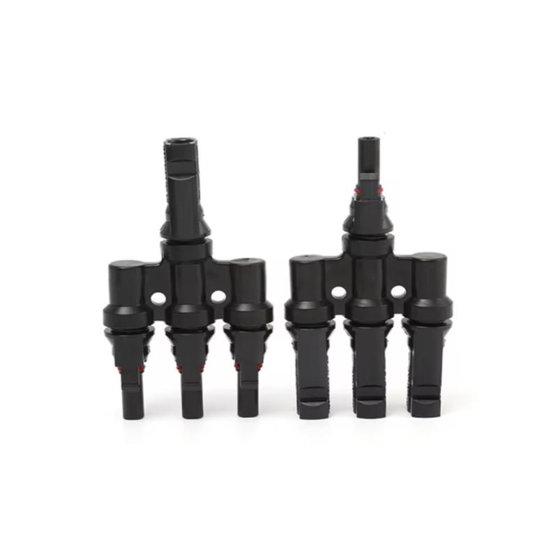 1 пара T2/T3/T4/T5/T6 Разветвители для солнечных панелей MC4, разъемы для кабелей, 30А 1000В, электрические фотоэлектрические разъемы для проводов