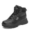 New Designer Nubuck Anlke Booth S Men High Top Anti-Slip Hiking Boots Man PlusWarm Winter Short Boots Walking Footwear